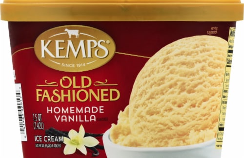 Kemps® Old Fashioned Homemade Vanilla Ice Cream Perspective: front