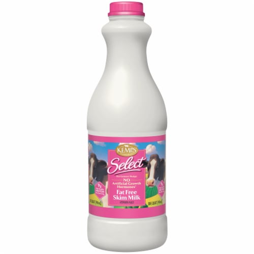 Kemps® Select Fat Free Skim Milk Perspective: front