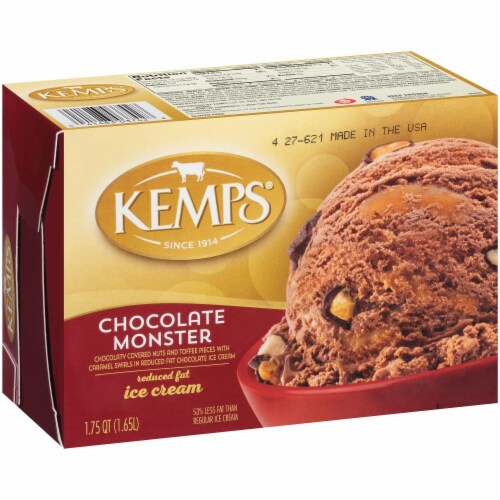 Kemps Chocolate Monster Reduced Fat Ice Cream, 56 fl oz Kroger
