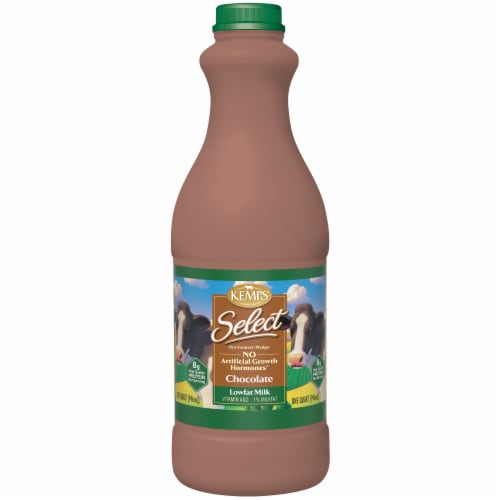 Kemps Select 1% Lowfat Chocolate Milk Perspective: front