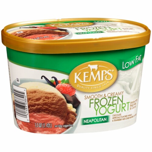 Kemps Neapolitan Frozen Yogurt, 48 fl oz Fry’s Food Stores