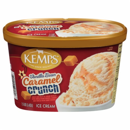 Kemps® Vanilla Bean Caramel Crunch Ice Cream Tub, 48 oz Smith’s Food