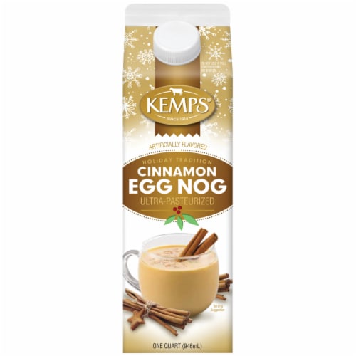 Kemps Cinnamon Egg Nog Perspective: front