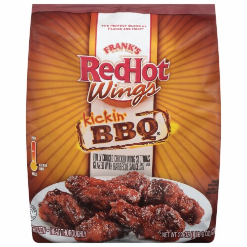 Frank's RedHot® Kickin' BBQ® Wings Perspective: front
