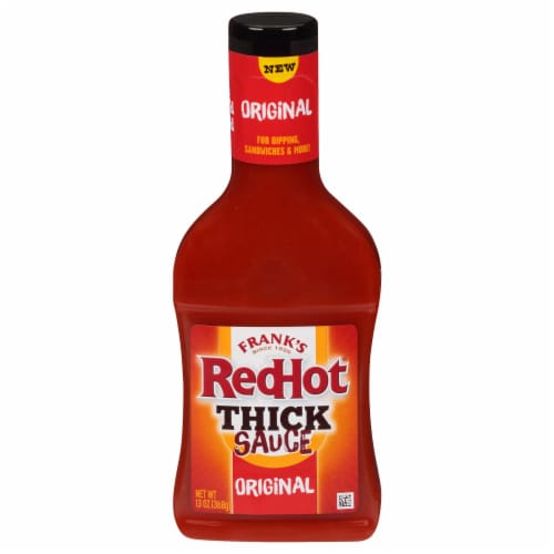 Frank's Red Hot Thick Sauce Perspective: front