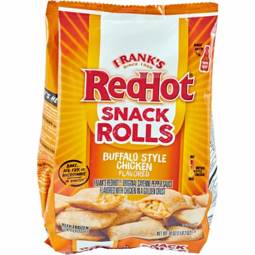 Frank's RedHot® Buffalo Style Chicken Snack Rolls Perspective: front
