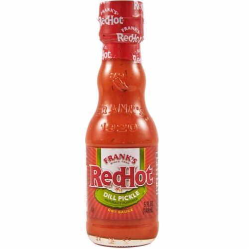 Frank's RedHot Dill Pickle Hot Sauce Perspective: front