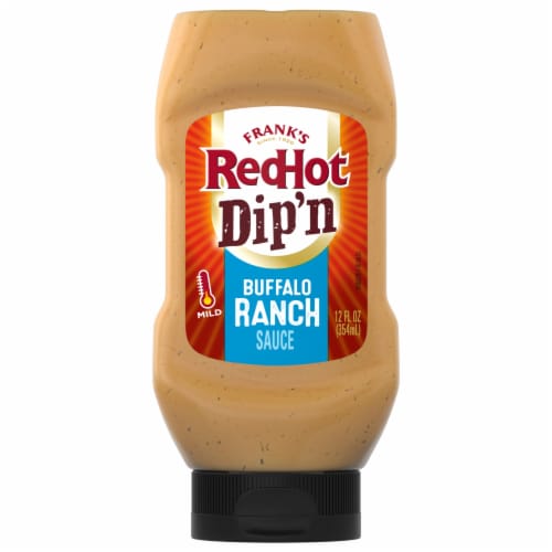 Frank's RedHot Buffalo Ranch Dip'n Sauce Perspective: front