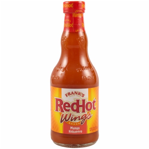 Frank's RedHot Mango Habanero Wings Sauce Perspective: front