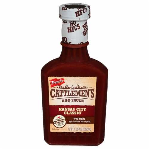 French's® Cattlemen's® Kansas City Classic® Barbecue Sauce Perspective: front