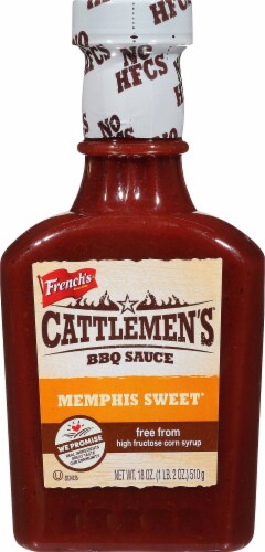 Cattlemen's Memphis BBQ Sauce Perspective: front