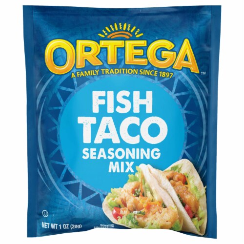 Ortega Fish Taco Seasoning Mix Perspective: front