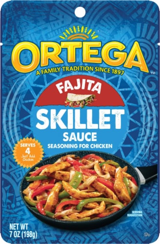 Ortega Fajita Skillet Sauce Perspective: front