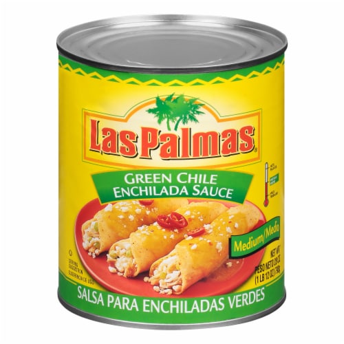 Las Palmas Medium Green Chile Enchilada Sauce Perspective: front