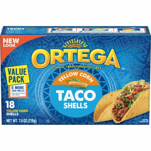Ortega Corn Taco Shells Perspective: front