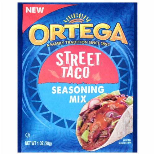 Ortega Street Taco Seasoning Mix Perspective: front