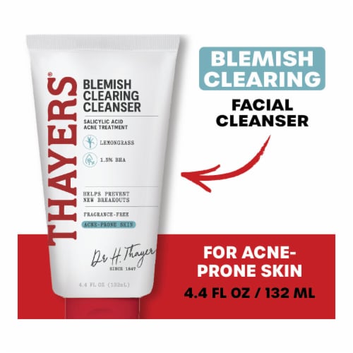 Thayers Witch Hazel Blemish Cleaning Cleanser Perspective: front