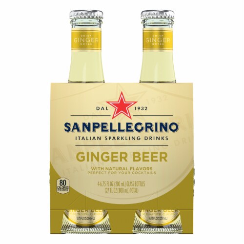 S. Pellegrino Ginger Beer Perspective: front