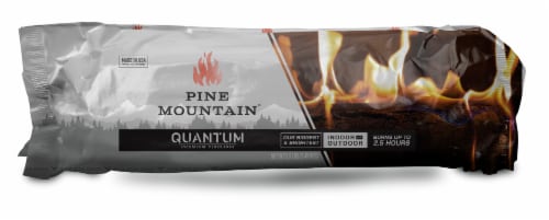 Pine Mountain® Quantum Premium Firelog Perspective: front