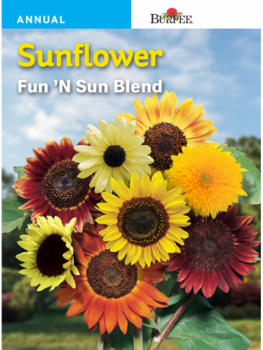 Burpee Fun 'N Sun Sunflower Blend Seeds Perspective: front