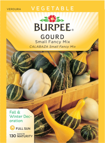 Burpee® Small Fancy Mix Gourd Seeds Perspective: front