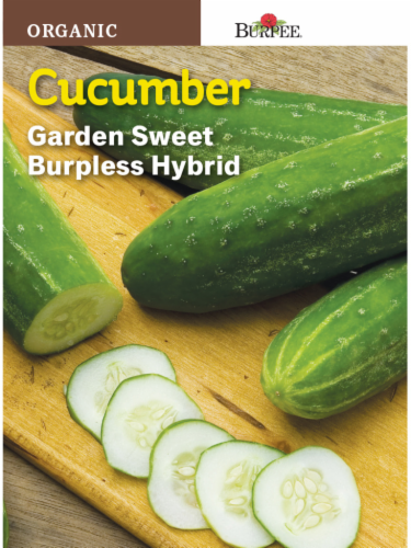 Burpee® Garden Sweet Burpless Cucumber Seeds Perspective: front