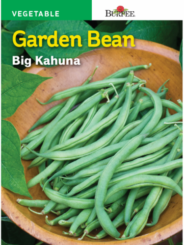 Burpee® Big Kahuna Bean Seeds - Green Perspective: front