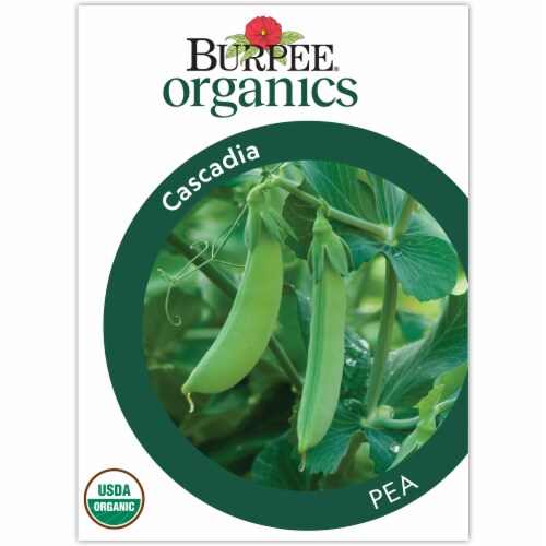 Burpee® Organics Cascadia Pea Perspective: front