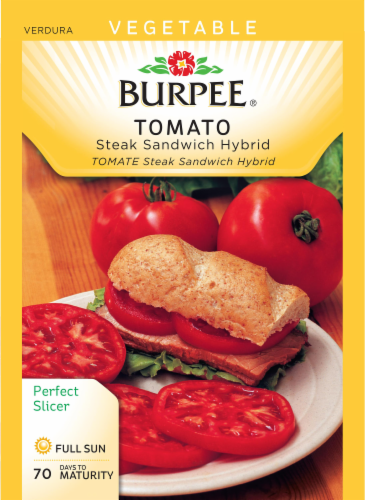 Burpee Steak Sandwich Hybrid Tomato Seeds Perspective: front
