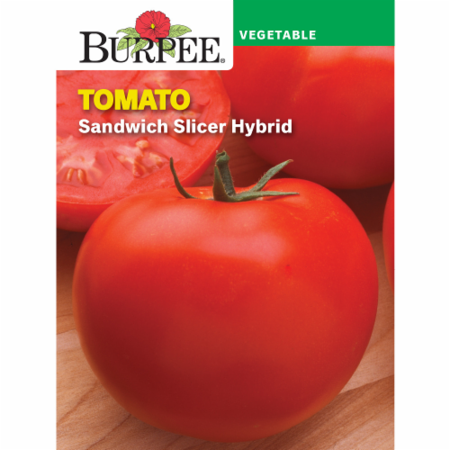Burpee® Sandwich Slicer Hybrid Tomato Seeds Perspective: front