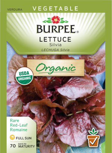 Burpee® Organic Silvia Lettuce Seeds Perspective: front