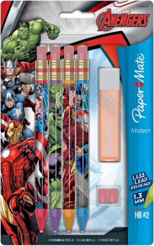 Paper Mate® Marvel Avengers Mechanical Pencil Set - 4 Pack Perspective: front