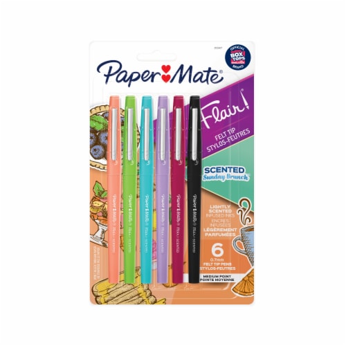Paper Mate® Flair® Sunday Brunch Scented Pens - Assorted Perspective: front
