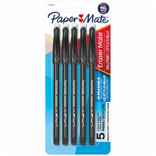 Paper mate black shop pens