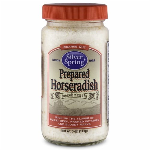 Silver Spring® Coarse Cut Prepared Horseradish Perspective: front