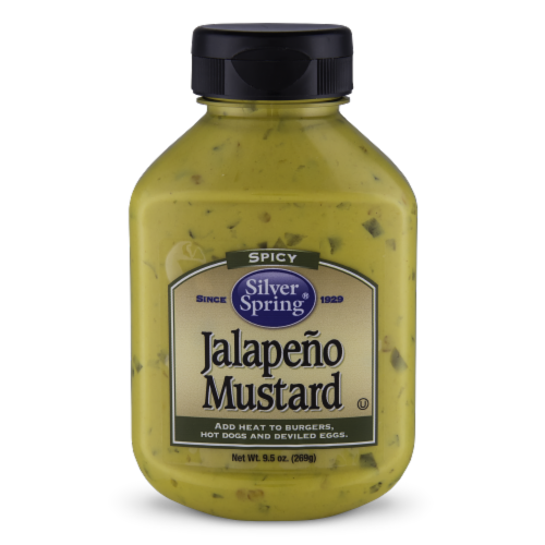 Silver Spring® Spicy Jalapeno Mustard Perspective: front