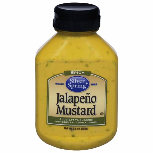 Silver Spring® Spicy Jalapeno Mustard Perspective: front