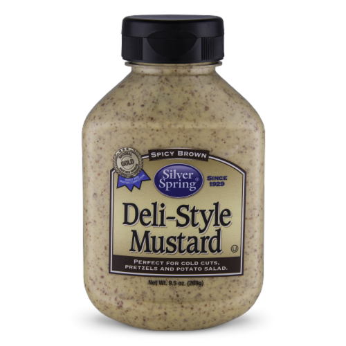 Silver Spring® Spicy Brown Deli-Style Mustard Perspective: front
