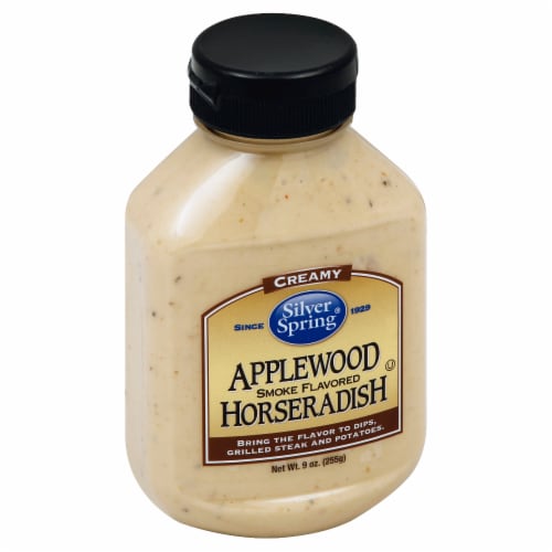 Silver Spring® Creamy Applewood Smoke Flavored Horseradish Perspective: front