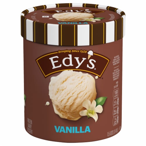 Edy's® Grand Vanilla Ice Cream Tub Perspective: front