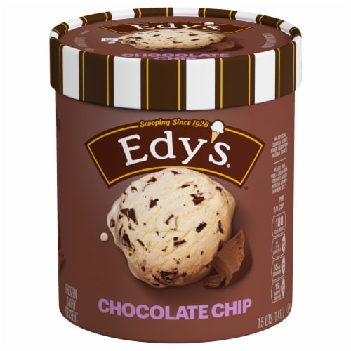 Dreyer's/Edy's™ Grand Chocolate Chip Ice Cream Tub Perspective: front