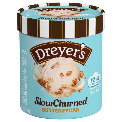Edy's® Slow Churned® Butter Pecan Light Ice Cream Perspective: front