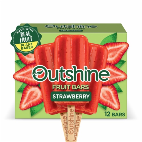 Outshine Strawberry Fruit Bars Value Pack Perspective: front