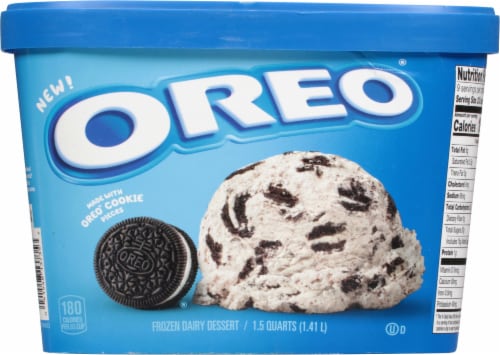 Oreo Ice Cream Perspective: front