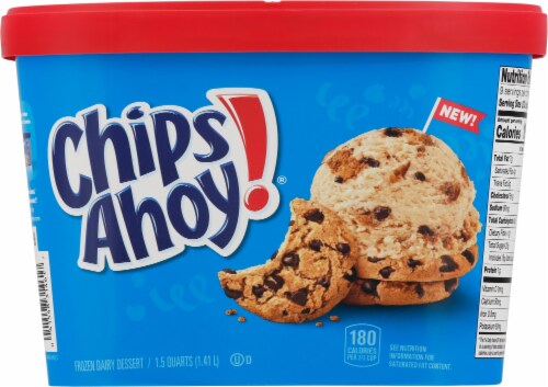 Chips Ahoy Ice Cream Perspective: front