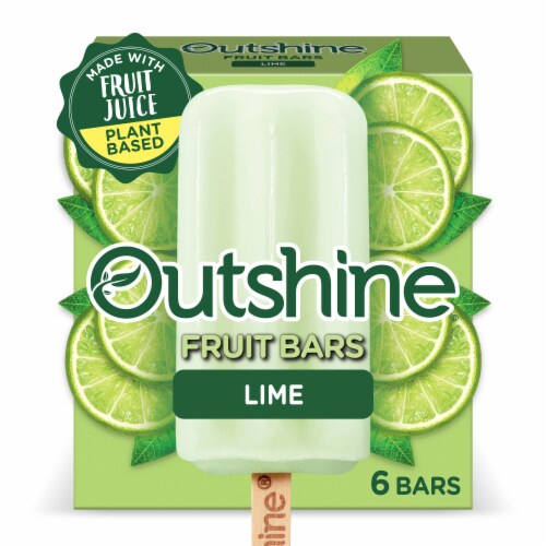 Outshine® Lime Fruit Bars, 6 ct