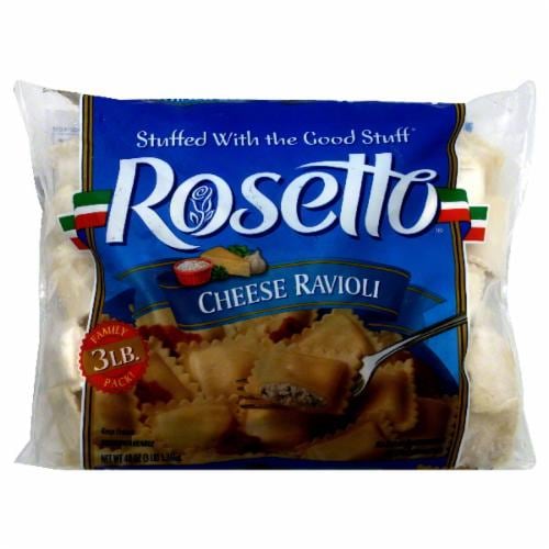 Rosetto Cheese Ravioli Perspective: front