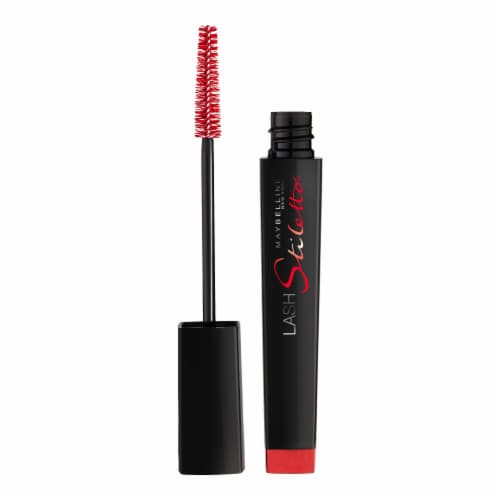 Maybelline New York Lash Stiletto Very Black Ultimate Length Washable Mascara Perspective: front