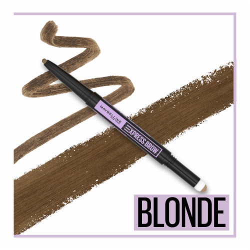 Maybelline New York Express Brow Blonde 2-In-1 Pencil and Powder Eyebrow Makeup Perspective: front
