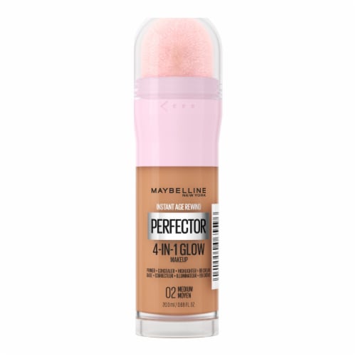 Maybelline Instant Age Rewind Instant Perfector 4-In-1 Glow Foundation 2 Medium Perspective: front